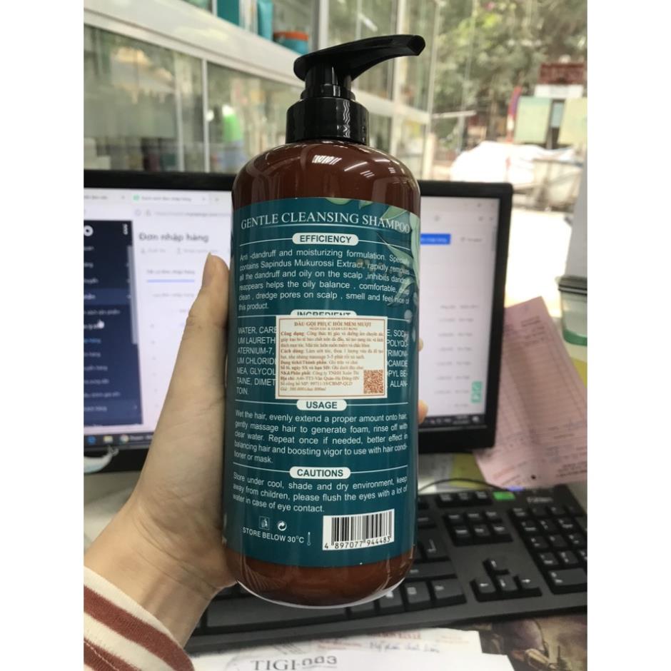 Dầu gội xả Max Colatin phục hồi siêu mượt 800ml M1