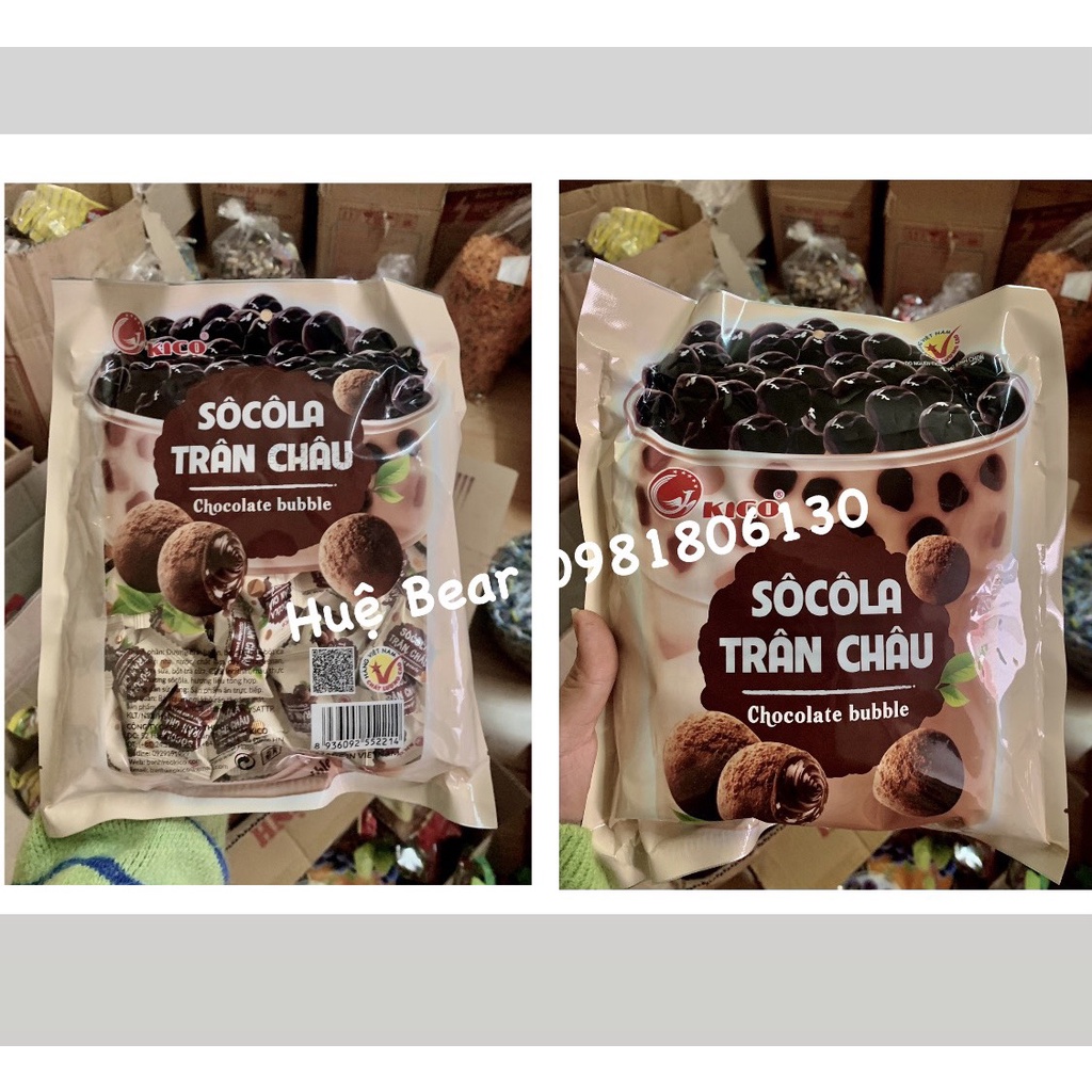 Bịch kẹo socola trân châu thơm ngon