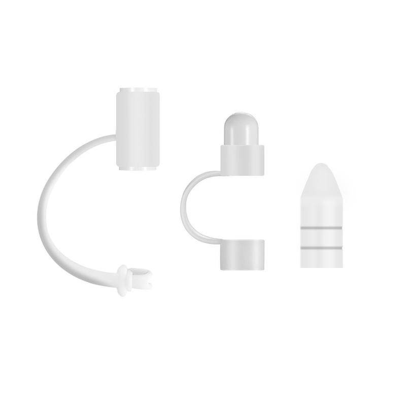 Vỏ Silicone Bọc Bảo Vệ Bút Cảm Ứng Apple Pencil 3 Trong 1 Chống Thất Lạc Tiện Dụng