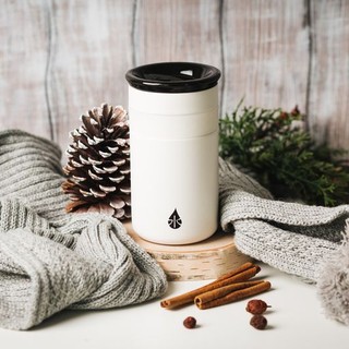  Ly giữ nhiệt Elemental Artisan 360ml màu trắng, giữ nhiệt vượt trội, inox 304,giá tố