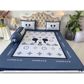 Bộ drap thun ý 5d cao cấp