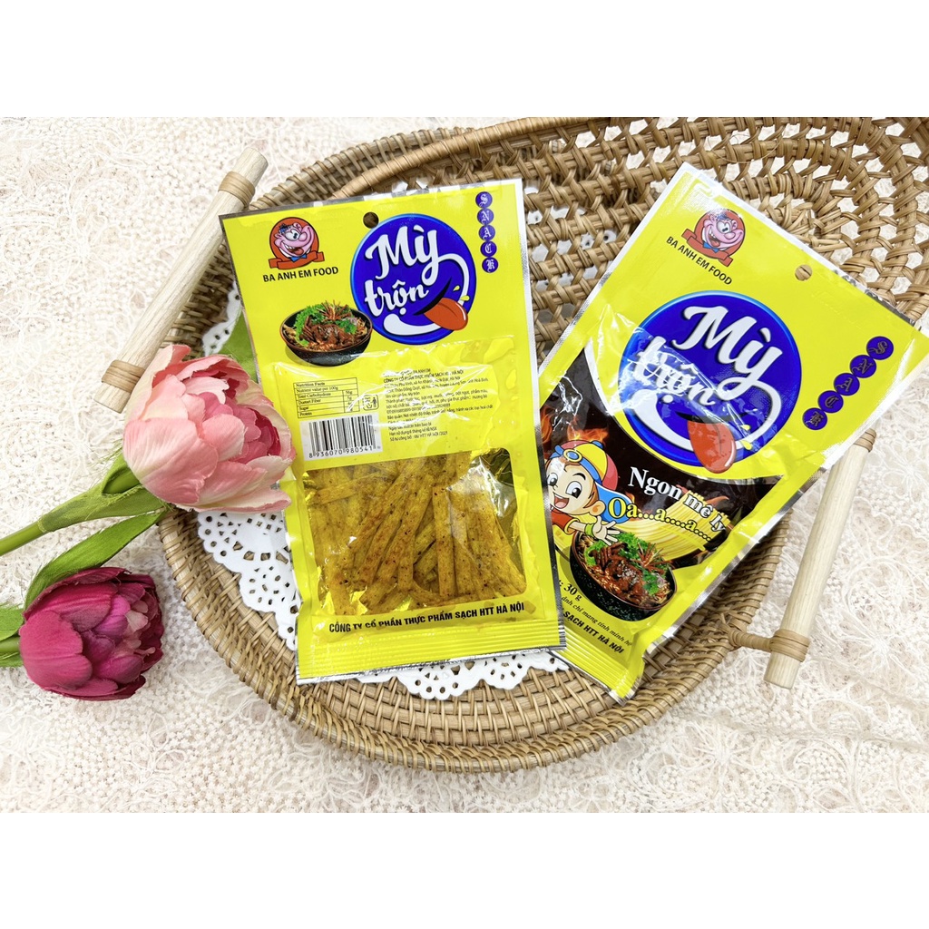 Snack Mỳ Trộn Ba Anh Em Food gói 30g