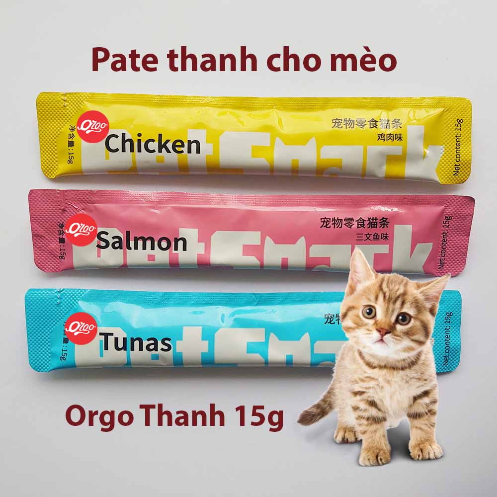 1 Thanh Pate cho mèo Catfood-ORGO
