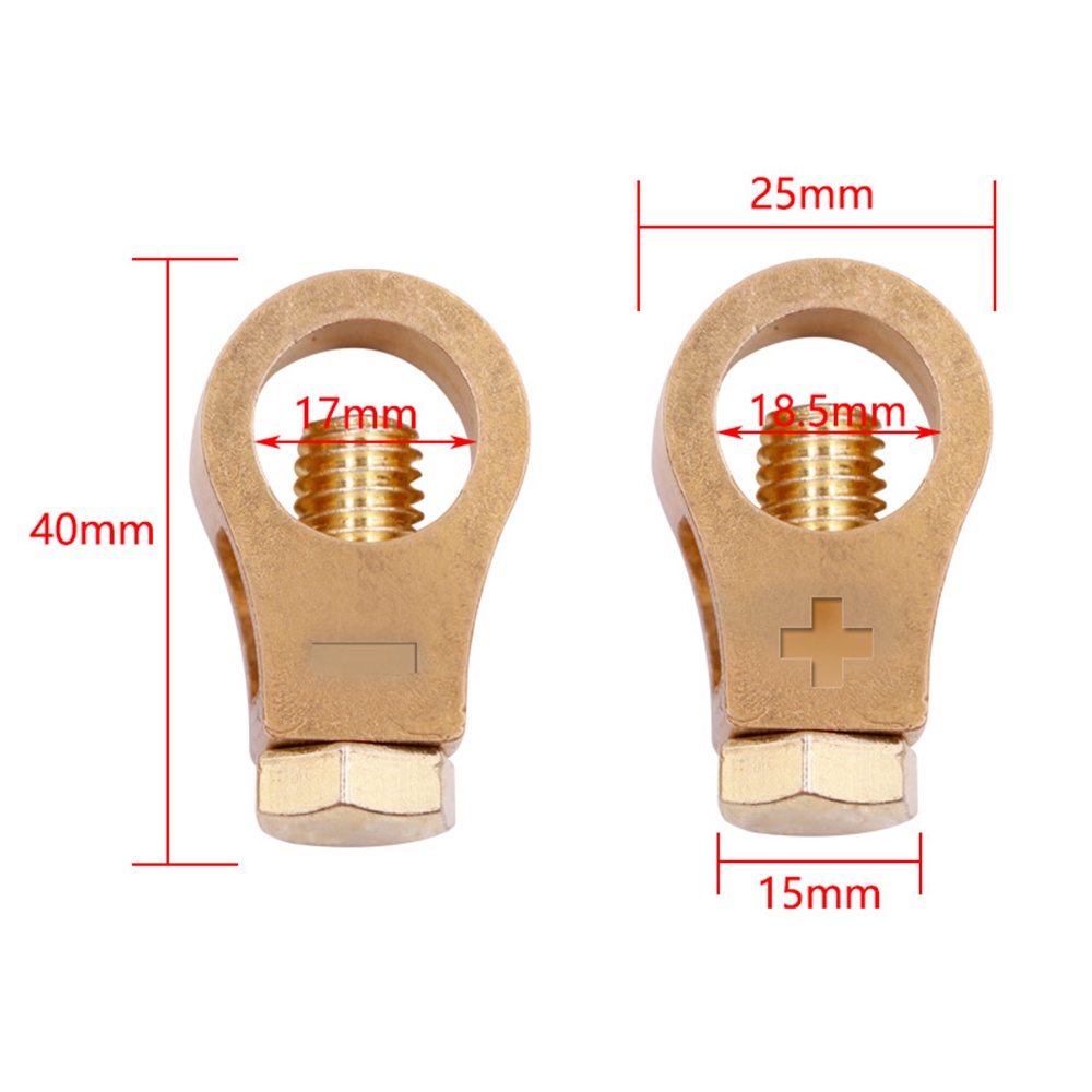 Kẹp Nối Dây Cáp Đầu Cuối Cho Bình Ắc Quy Xe Hơi