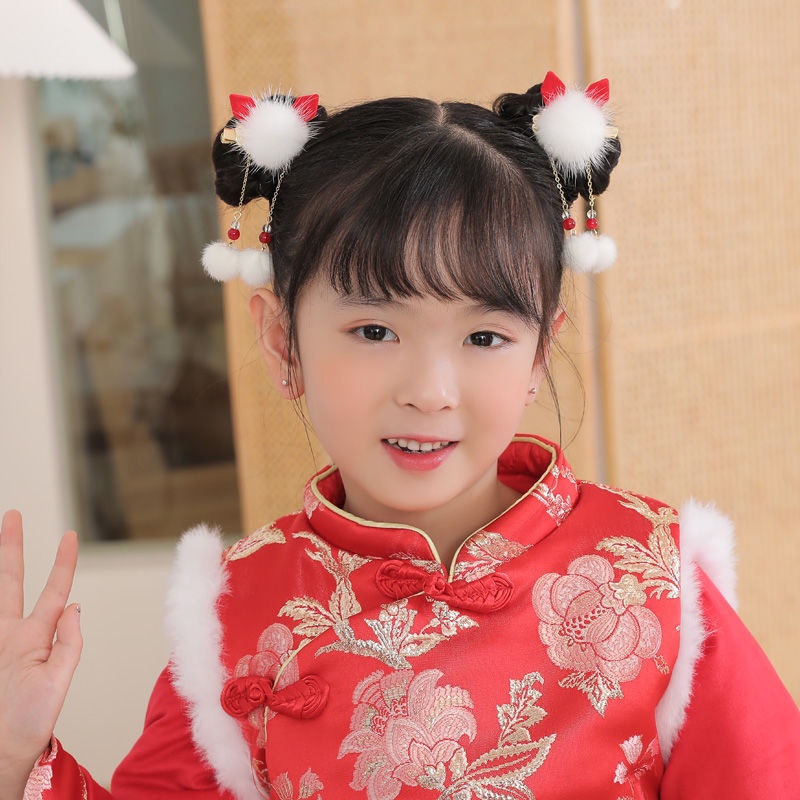 Set 2 Kẹp Tóc Hình Thỏ Dễ Thương Cho Bé Gái dreamdiary