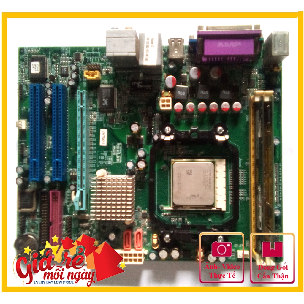 Ốc vít kèm tán 4 ly D1.5cm bắt đế quạt tản nhiệt CPU Main Intel AMD socket AM2