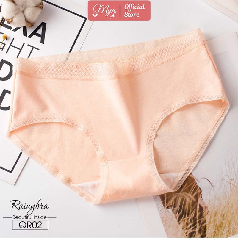 QUẦN LÓT COTTON XỊN ĐẸP CẠP LƯỚI HOT HIT Q 111 MYN_UNDERWEAR