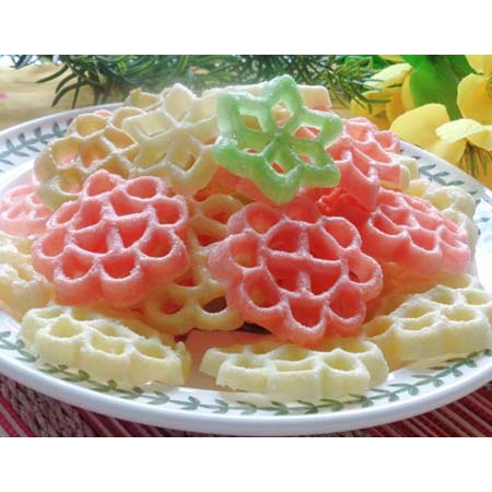 Khuôn bánh nhúng hoa mai nhỏ