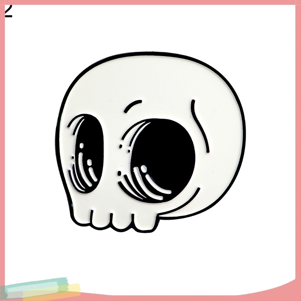 Cài Áo Hình Đầu Lâu Độc Đáo Cá Tính