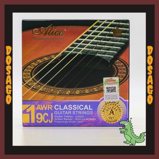 Chính Hãng - Dây đàn nilon Alice AWR19CJ cho đàn Classic - Model cao cấp nhất của hãng Alice