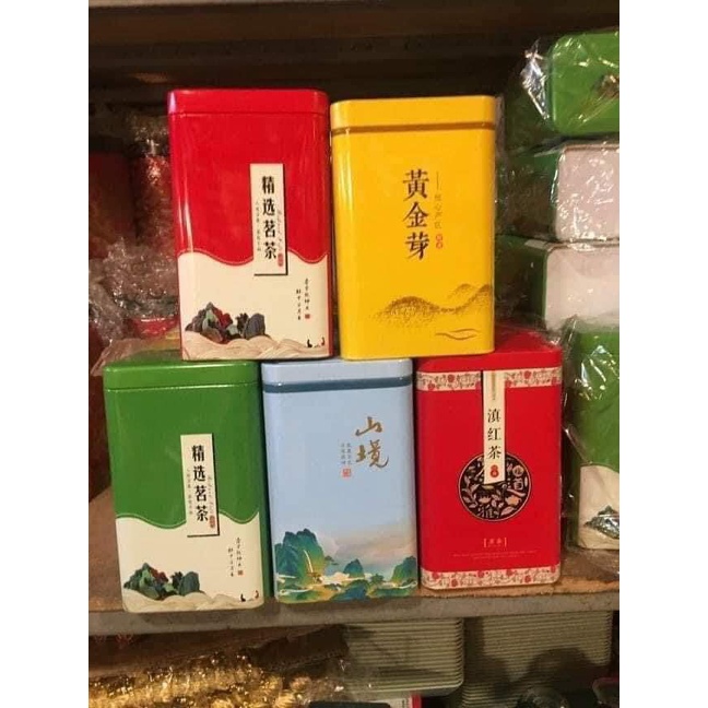 Trà Thái Nguyên Hộp Thiếc 100g  - SIÊU RẺ đóng quà tết Chất Lượng