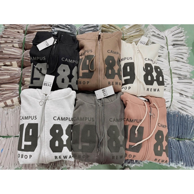 Áo khoác nỉ cotton 1989 LN12