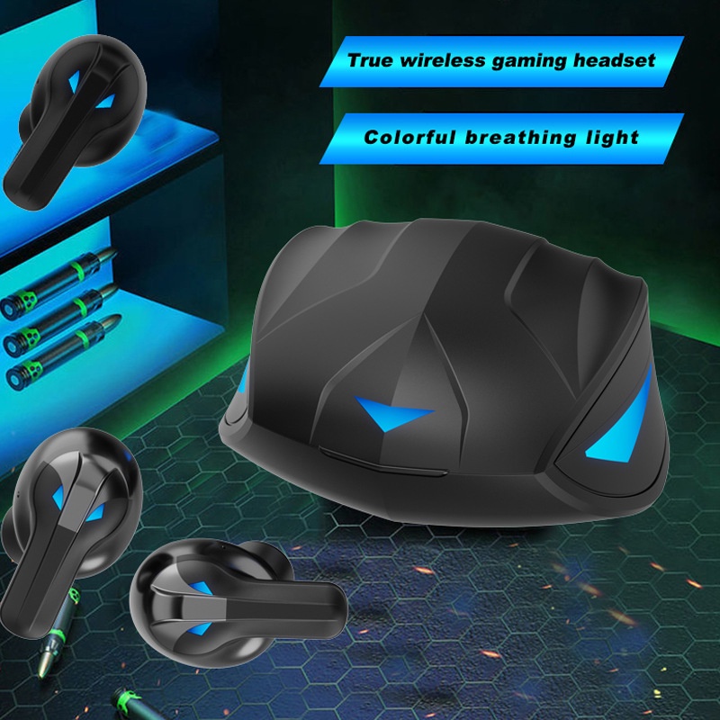 Tai Nghe Gaming K53 TWS Bluetooth 5.1 - Tai Nghe Chơi Game Không Dây Có Mic Với Độ Trễ Thấp
