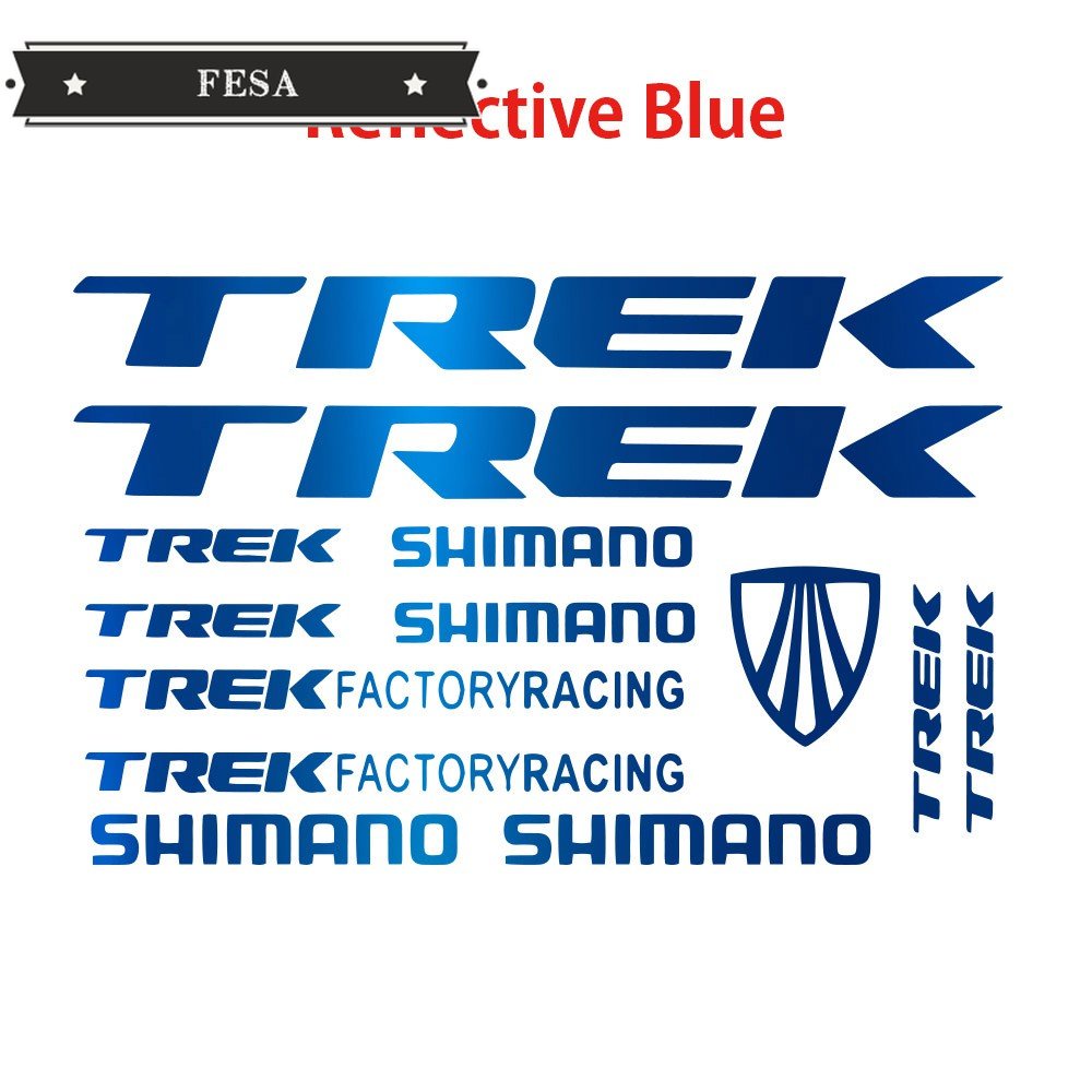 Đề Can Vinyl FESA Trek Dán Khung Xe Đạp Leo Núi Trang Trí