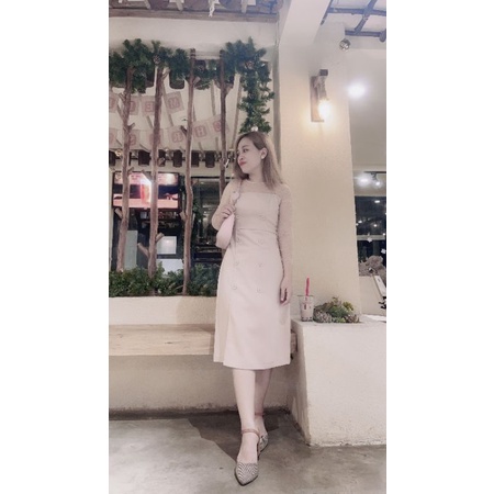 Thanh lý Đầm phối ren xịn ( Hàng thiết kế ) mới 90%