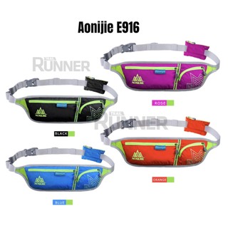 Đai đeo bụng Aonijie E916 có chỗ gắn gel và đeo bib có 4 màu