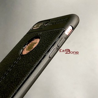 Ốp lưng iPhone Auto Focus Silicon giả da mềm - Cafe2fone