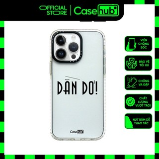 Ốp lưng iPhone Dằn Dơ | Màu Trắng chống sốc độc quyền thiết kế bởi Casehub