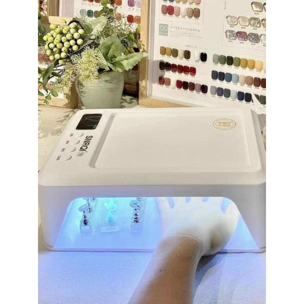 Máy hơ gel SNRQI T8 chính hãng - Máy hơ móng làm nail dụng cụ chuyên dụng