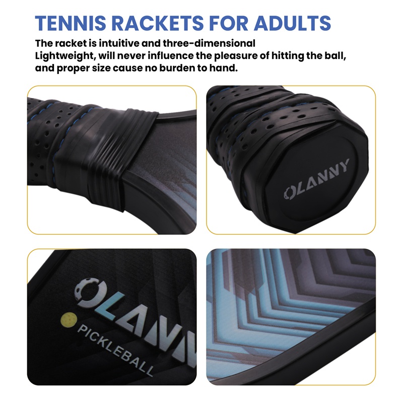 Vợt Bóng Pickleball Bằng Sợi Carbon Siêu Nhẹ Chuyên Nghiệp