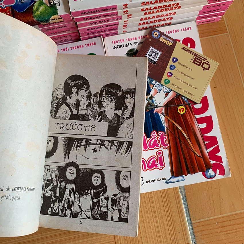 Truyện Salad Days Mắt nai - Trọn bộ 18 tập - NXB Trẻ