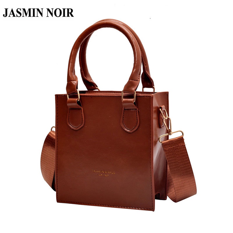 Túi Đeo JASMIN NOIR Chéo Da PU Thiết Kế Đơn Giản Thời Trang Cho Nữ