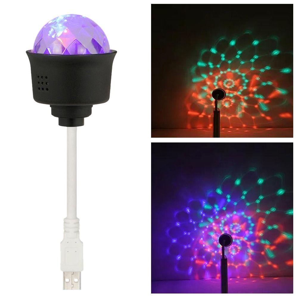 GOGOUP Đèn LED USB Mini Điều Chỉnh Được Chuyên Dụng Cho Xe Hơi