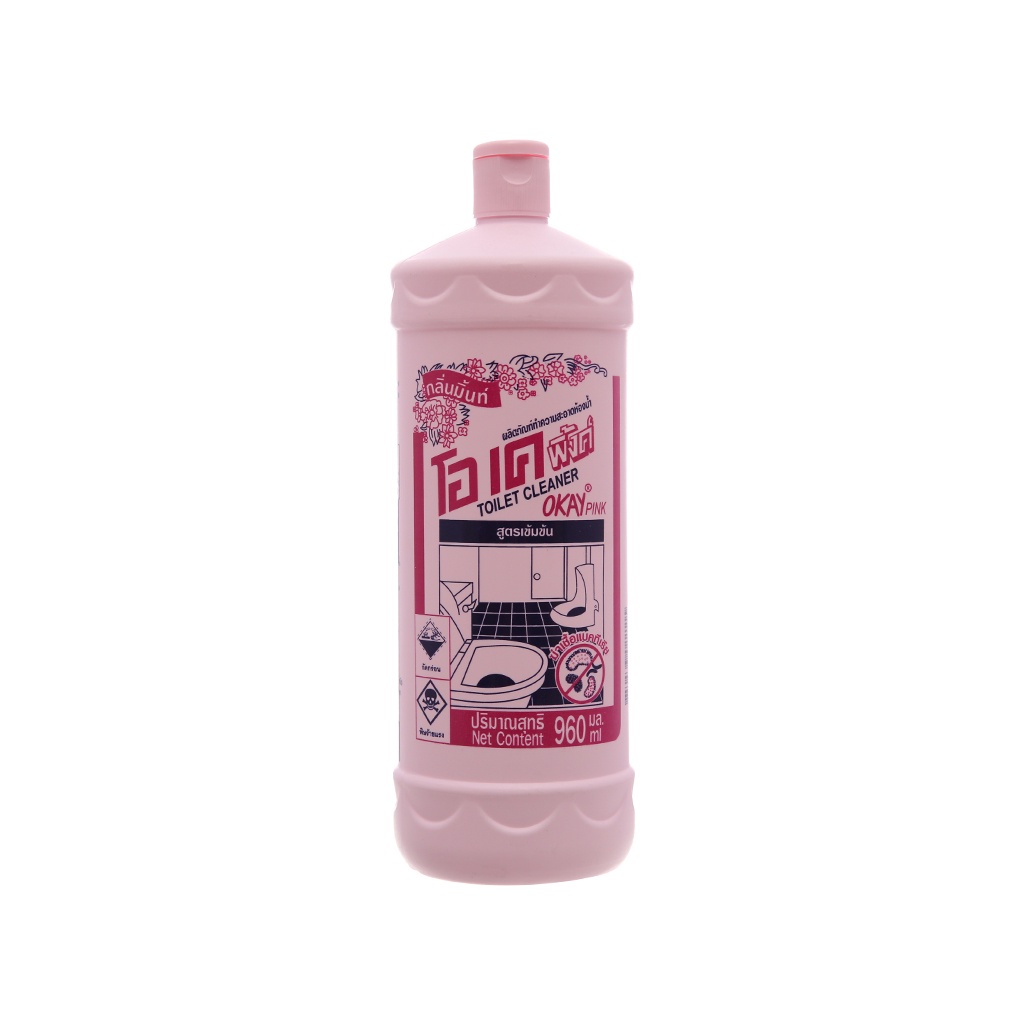 Nước Tẩy Toilet Thái lan Okay 960ml 100% Nhập Khẩu - Có Tem Chống Hàng Nhái Cam Kết Hàng Chính Hãng