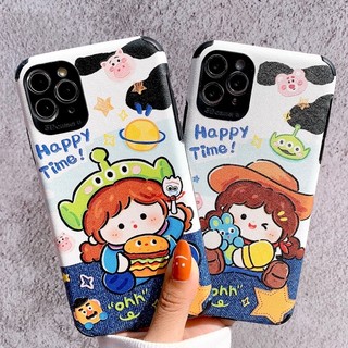Ốp Lưng Da IMD Happy Time