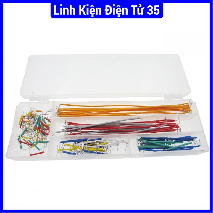 Hộp combo 140 dây cắm bo test đủ cỡ, màu sắc