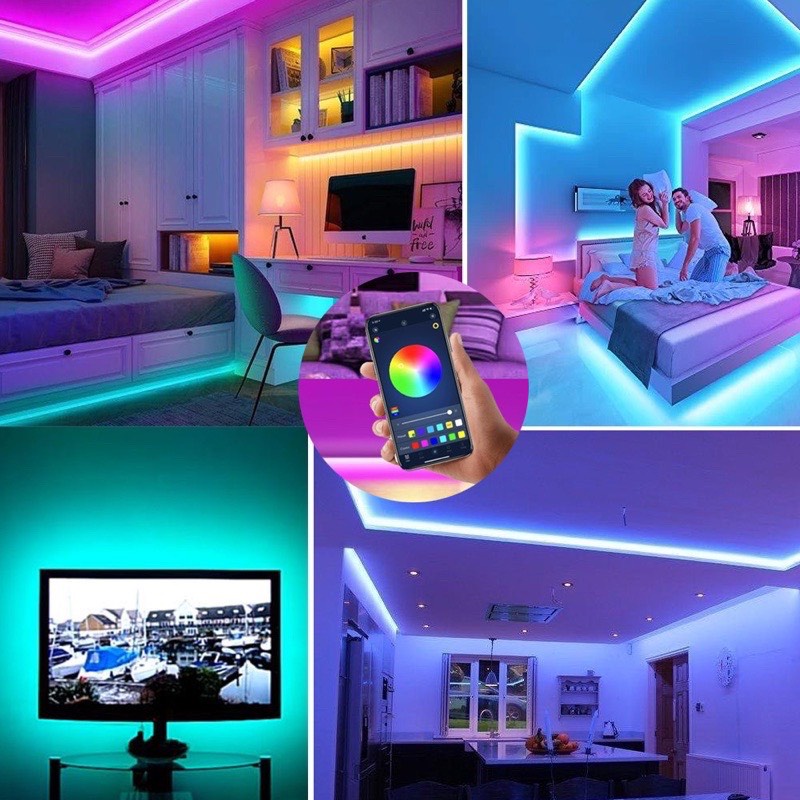 Đèn Led nháy đuổi chống nước , cảm bi