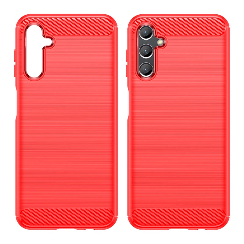 Ốp Lưng Sợi Cacbon Xước Bảo Vệ Cho Điện Thoại Samsung Galaxy A14 4G 5G