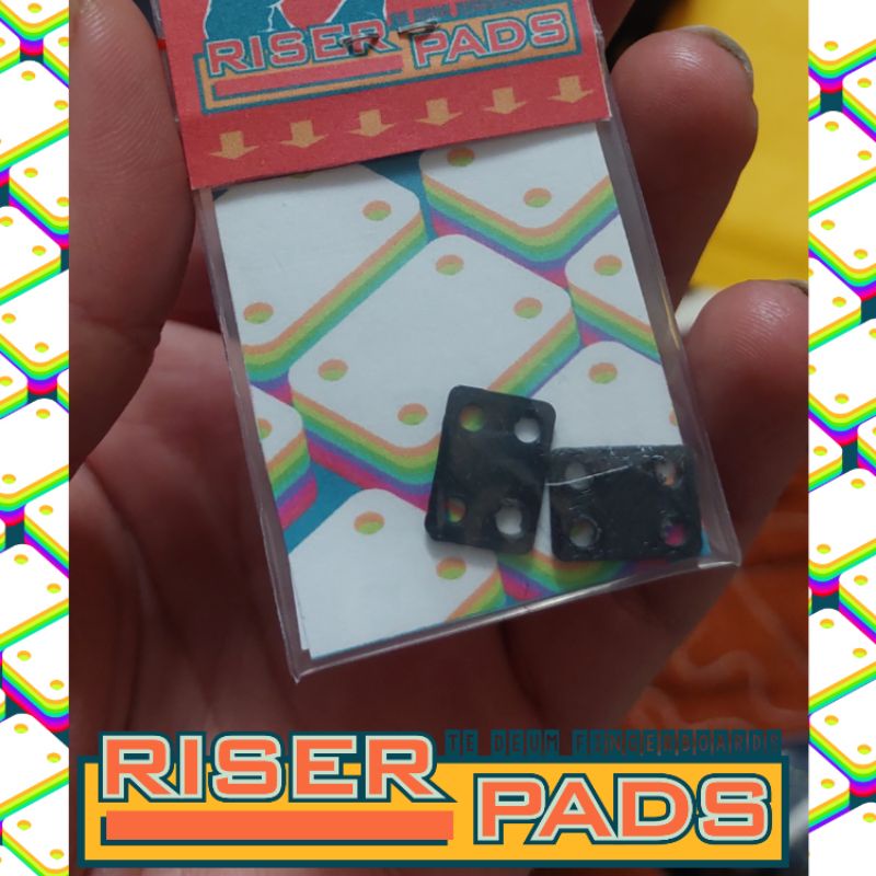 Ván trượt ngón tay - Riser Pads - Te Deum Fingerboard
