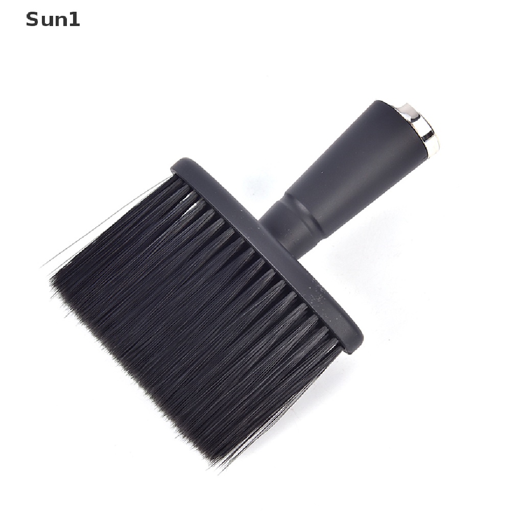 Cọ Phủi Tóc Mềm Mại Màu Đen Tiện Dụng Cho Thợ Cắt Tóc / Râu