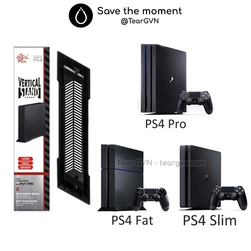 Kệ đứng PS4 Pro / PS4 Slim / PS4 Fat