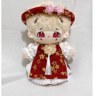 Outfit doll:áo dài Tết (20cm,20cm body ú )