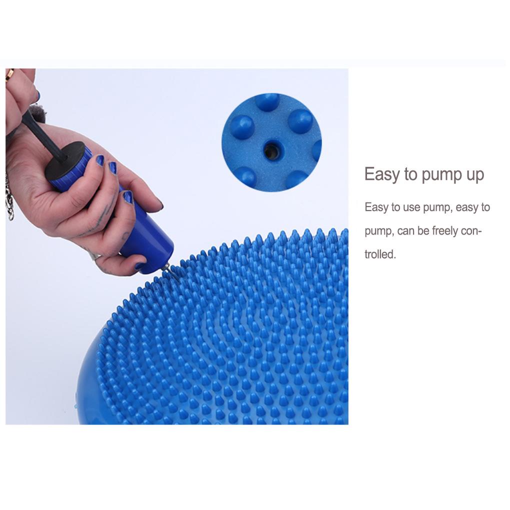 Đệm Tròn Màu Sắc Trơn Cân Bằng Hỗ Trợ Luyện Tập Yoga / Thể Hình Tại Nhà