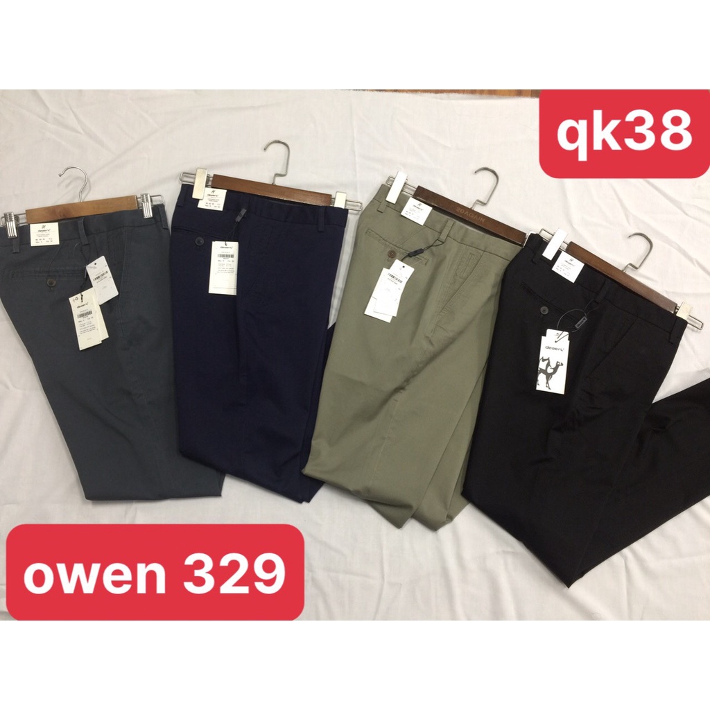 Quần Kaki SILIM FIT Desert_QK1-38100% cotton nhập khẩu Hàn Quốc, công nghệ chống nhăn Đức