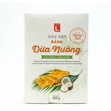 Bánh Dừa Nướng Choice L 250G Hàng Siêu Thị