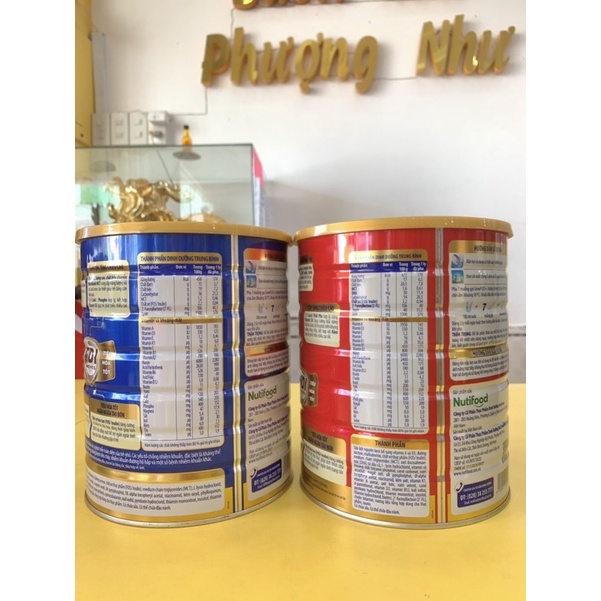 Sữa bột Nutifood GrowPLUS+ xanh, đỏ 1,5kg