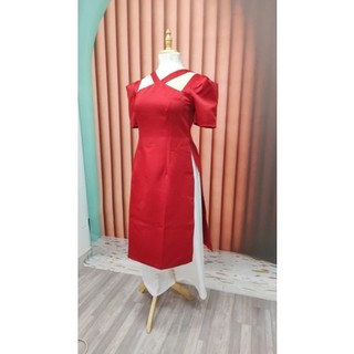 ẢNH THẬT  (60-90KG) BIGSIZE SET ÁO DÀI ĐÍNH ĐÁ