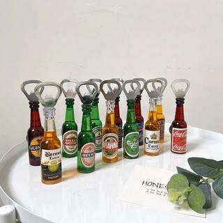 Đồ khui bia mini hình chai bia có nam châm hít tủ lạnh