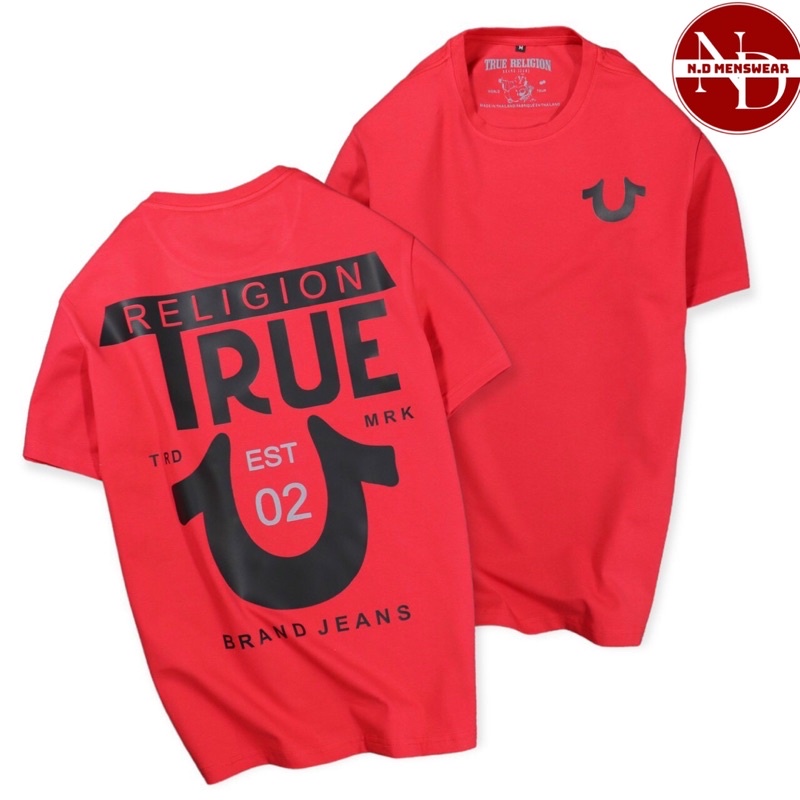 ÁO THUN NAM CỔ TRÒN RELIGION TRUE EST 02 - N.D Menswear