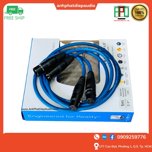 Dây tín hiệu WIREWORLD Oasis 8 Interconnect XLR Pair 1M