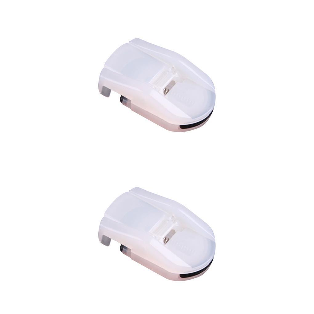 1 / 2 / 3 / 5 Kẹp Uốn Mi Bằng Nhựa 3 Màu Tùy Chọn Cho Người Mới Bắt Đầu Trang Điểm