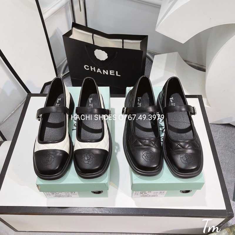 Giày bệt nữ Marry Jane hàng xịn fulbox 688-25 - HACHI SHOES