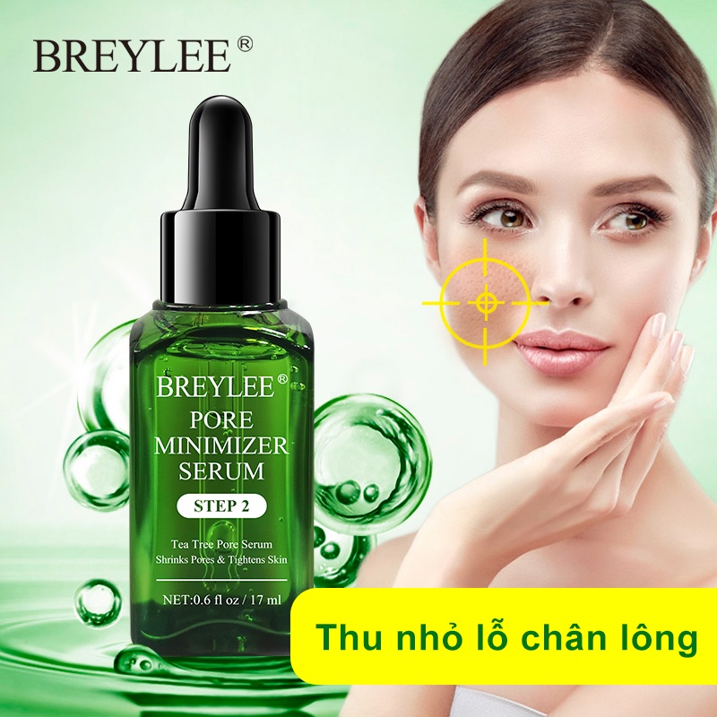 Serum Breylee Dưỡng Ẩm Thu Nhỏ Lỗ Chân Lông Làm Săn Chắc Da 17ml