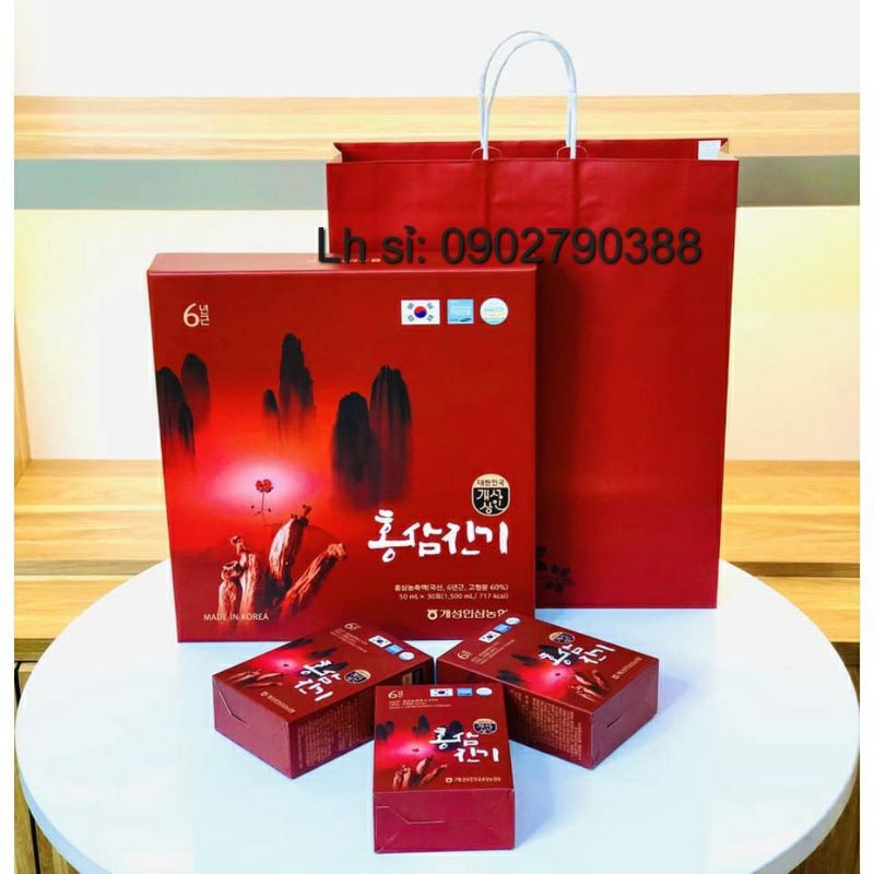 Sâm Nhung Hươu Q.plus Nonghyup/Nước Hồng sâm Núi Chinki/ Sâm núi 365/ Sâm  Q Gold