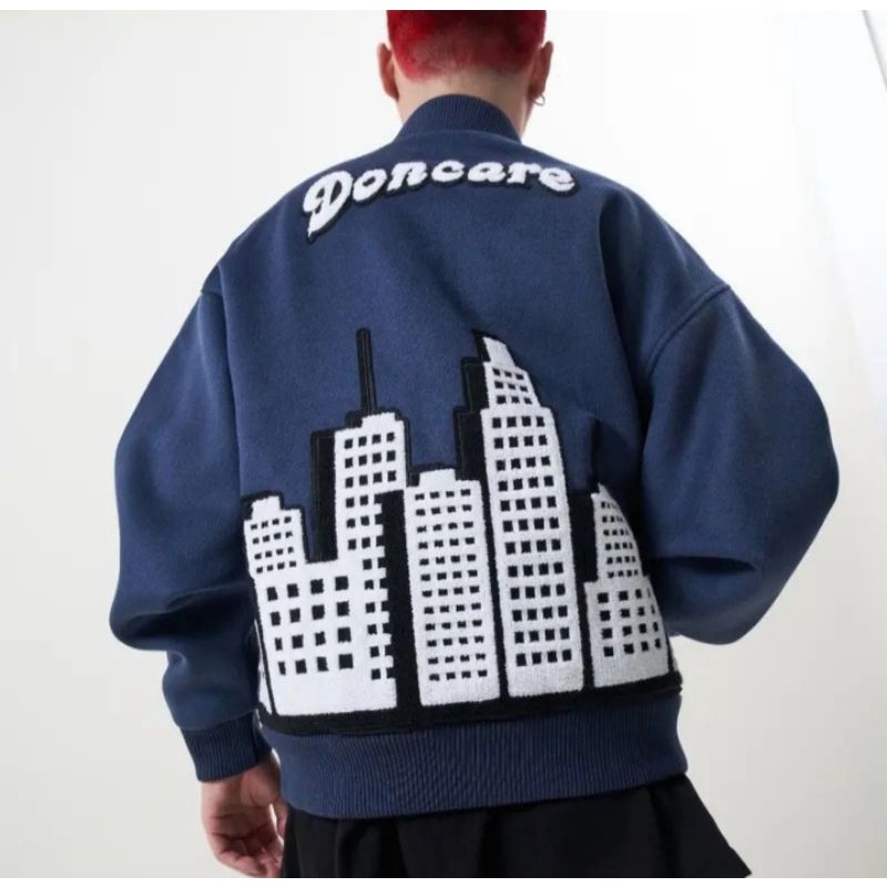 Ái khoác varsity DONCARE City cao cấp