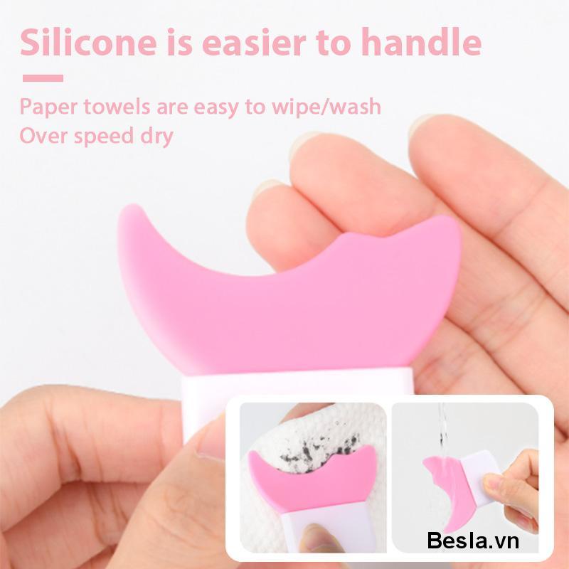 🌈 Bút Kẻ Mắt / Mascara Bằng Silicone Đa Năng Có Thể Tái Sử Dụng Cho Người Mới